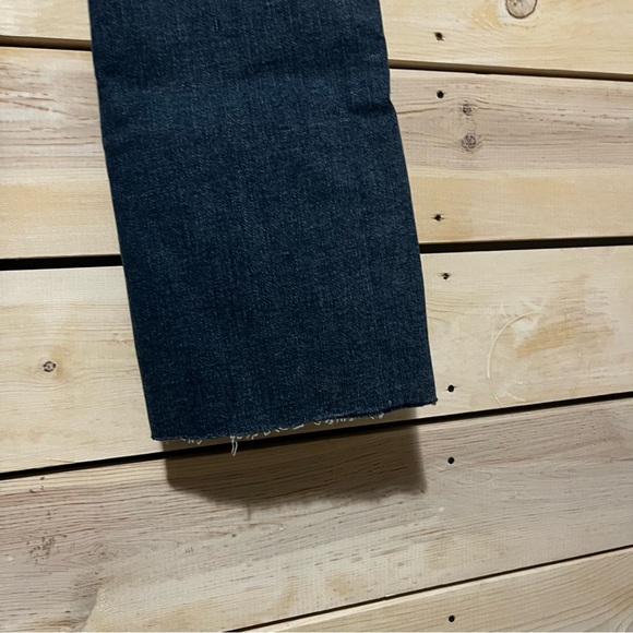 Madewell NWT Mid-Rise Kick Out Flare Crop Brinton Wash Jeans 26 - Picture 7 of 8